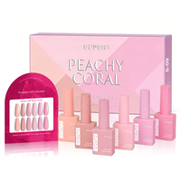 Collection de vernis gel BIN TPO Hema Free 6 couleurs, coffret personnalisé avec laser, vernis à ongles gel avec nuancier