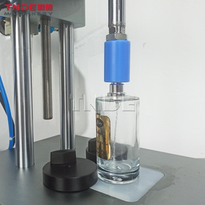 Offres Spéciales <span class=keywords><strong>2022</strong></span> Machine de bouchon de presse pneumatique Machine de mandrin de couvercle Machine de capsulage de pressage de collier de bouteille de parfum semi-automatique - Product Image 3