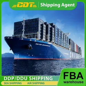 CDT transitaire express le plus rapide de la Chine vers les états-unis/royaume-uni agent d'expédition fiable DHL/TNT/UPS/ FEDEX service porte à porte