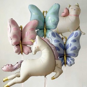 Globos de Aluminio con Forma de Mariposa de 35 Pulgadas, Estilo Princesa 3D, Coloridos, para Decoración de Fiestas de Cumpleaños, Festivales y Eventos, Accesorios para <span class=keywords><strong>Fotos</strong></span> - Product Image 1