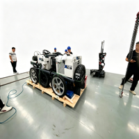 Machine de nivellement de béton à récepteur laser stable pour la construction de sols d'usine standardisés