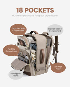 2025 LOVEVOOK gran capacidad 40L 50L <span class=keywords><strong>mochila</strong></span> de <span class=keywords><strong>viaje</strong></span> 17 18In Laptop <span class=keywords><strong>mochila</strong></span> con cubos de embalaje para mujeres hombres para <span class=keywords><strong>viaje</strong></span> de negocios - Product Image 4