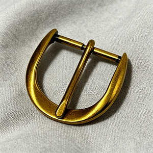 Hebilla de Cinturón de Doble Punta, Chapada en Acero, Estilo Formal, Hebilla de Metal de 30-40 mm para Cinturón de Cuero, Accesorio para Cintura - Product Image 5