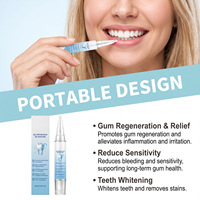 Gel para el cuidado de las encías que cuida los dientes, limpia cómodamente, elimina las manchas y refresca el aliento