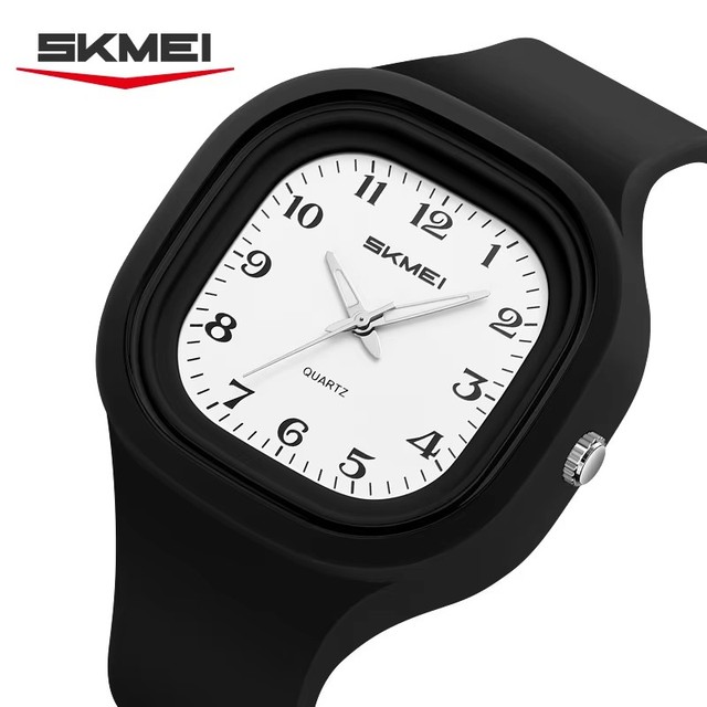 Skmei 2501 Quartz Watches Hot Sale Sport Cute Colorful Cartoon Square Case Simple Casual Wristwatch for New Fashion Unisex Kids