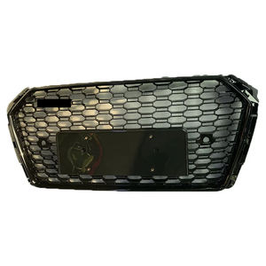 Nouveau ABS radiateur nid d'abeille pare-chocs avant gril lifting maille Grille Auto Grille pour <span class=keywords><strong>audi</strong></span> <span class=keywords><strong>A4</strong></span> RS4 B9 A4L 2017 <span class=keywords><strong>2018</strong></span> 2019 - Product Image 3