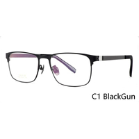 Montures de lunettes artisanales en titane, en stock, pour lunettes optiques
