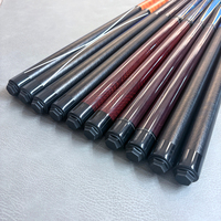 En stock, faible MOQ, haute qualité, queues de billard en acier inoxydable en trois sections, 19 oz, 20 oz, pour jump et break