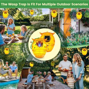 Năng lượng mặt trời hình con cú Wasp & Bee bẫy với năng lượng mặt trời LED ánh sáng điện Powered cho Gardens & yards - Product Image 6