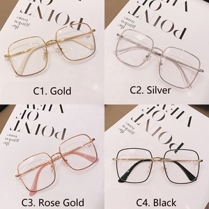 Gafas de Sol <span class=keywords><strong>Fotocromáticas</strong></span> Anti Radiación para Mujer, Montura Metálica Cuadrada, Bloqueo de Luz Azul, Gafas de Fotografía - Product Image 5