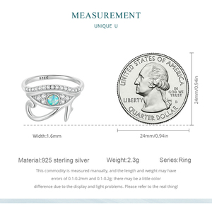 <span class=keywords><strong>Bamoer</strong></span> แหวนเงินแท้925ชิ้นทำจากโรงงาน BSR403เครื่องประดับชั้นดีสำหรับเป็นของขวัญวันเกิด - Product Image 6