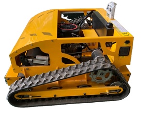 Professional Tracked Riding <b>Lawn</b> <b>Mower</b> Petrol Powered 224CC 4-Cycle Single <b>Cylinder</b> High Torque Mulching Rotary Blade - Product Image 1