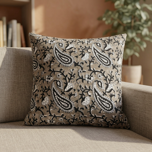 Funda de Cojín Cuadrada Nórdica Estampada a Rayas 100% Algodón con Cierre de Cremallera, Funda de Almohada Decorativa Personalizable para el Hogar - Product Image 3