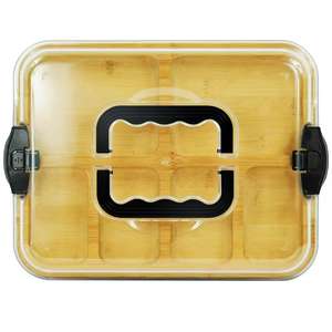<span class=keywords><strong>Planche</strong></span> à découper en bois massif pour la cuisine, plateau à <span class=keywords><strong>fromage</strong></span>, plateau à en-cas, couvercle transparent, vente chaude, stock disponible - Product Image 4