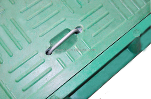 하이 퀄리티 맞춤형 스퀘어 SMC 맨홀 커버 밀폐 하수구 EN 124 도로 제품 - Product Image 5