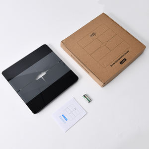 Ready <span class=keywords><strong>Stock</strong></span> 180kg Wireless Bluetooth Badezimmer Waage Elektronische LED-Anzeige Körperfett waage mit kostenloser App - Product Image 1