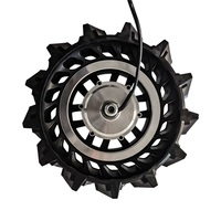 Moteur de moyeu à engrenages à couple élevé de 16 pouces 48v 500w 100N.m pour chariot à main électrique, véhicule agricole avec pneu de tracteur solide