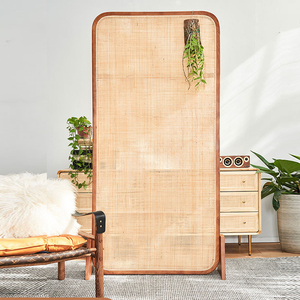 Divisorio Mobile Moderno in Rattan Intrecciato Stile Nordico <span class=keywords><strong>per</strong></span> Camera <span class=keywords><strong>da</strong></span> <span class=keywords><strong>Letto</strong></span>, Soggiorno e Ingresso - Arredamento Casa - Product Image 6