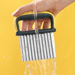 Accessori per Gadget da cucina industriale in acciaio inox manuale coltello ondulato per taglio di patate e <span class=keywords><strong>carote</strong></span> - Product Image 5