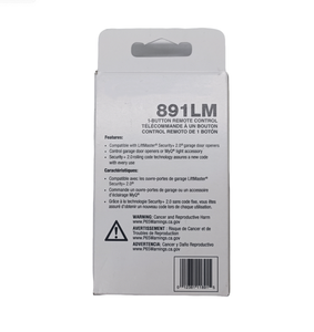 Foyum 891LM Abridor de puerta de garaje 1 botón Control remoto Abridor 891lm Star1000 850lm 7511 <span class=keywords><strong>411W</strong></span> C205 D2101 - Product Image 4