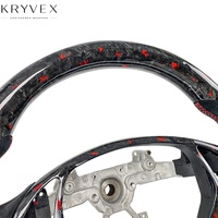 Kryvex untuk Infiniti G37 Coupe Sedan Knalpot Serat Karbon Setir Mobil G37 Sedan G37s Coupe Setir RPM