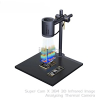 IParts Qianli Toolplus Supercam Super Cam X 384 256 Caméra imageur thermique infrarouge 3D pour la détection de défaut de carte PCB de téléphone électrique