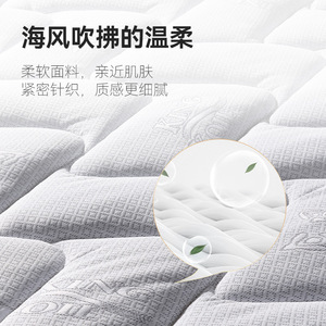 ที่นอนยางพาราพร้อม Pocket Springs แบบแข็งแรง ขนาด 1500x2000 มม. 1800x2000 มม. ยางพาราธรรมชาติ สำหรับเตียงโรงแรม ทนทาน ดีไซน์ทันสมัย - Product Image 3