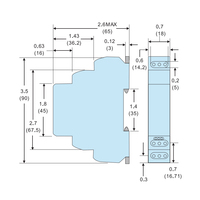 Relais monostable UENYOIEK à commande continue SPDT 10A AC/DC 12-240V à montage sur rail pour l'automatisation résidentielle
