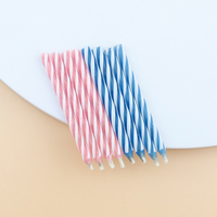 Bougies Magiques Spirales Étincelantes pour Gâteau d'Anniversaire, Diamètre 5,5 mm, Nouveauté, Vente Chaude, Pas Cher