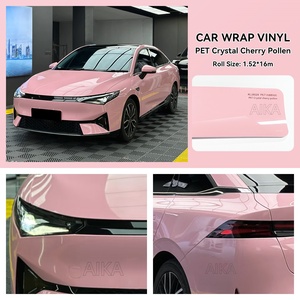 Offre limitée PET Crystal Clear Car Wrap Film Haute Brillance Comme Verre Vinyle Facile Installer Meilleur Prix Wrap Film Vinyle Wrap - Product Image 6