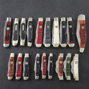 Cuchillo de Camping Industrial Personalizado Hongrui, Hoja Fija, Mango de Madera y Hueso de Buey, Acero Inoxidable, Ideal para Supervivencia al Aire Libre, Soporte OEM - Product Image 2