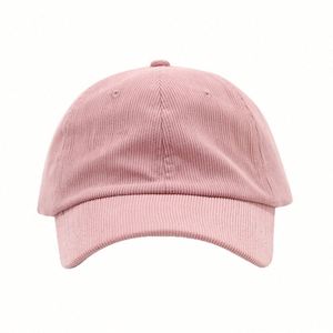 Arrival Unisex Soft Crown Corduroy Baseball Cap Solid Color Casual Common Outdoor Trendy Dad <b>Hat</b> Colorful Sports <b>Hat</b> - Product Image 5