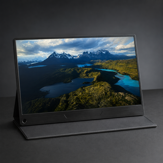 Factory-Direct 15.6-inch 4K 3840x2160 Resolution IPS Panel Portable Gaming Monitor with Type-C Interface