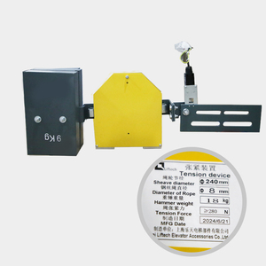 Dispositif de tensionnement de fosse de fond d'ascenseur moderne Zhejiang Lotte, roue de tensionnement 240 mm pour usage hôtelier, accessoires <span class=keywords><strong>Speeder</strong></span> - Product Image 2