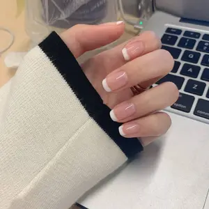 Parche de manicura elegante, acabado de Uñas postizas, Tai Chi, blanco y negro, ABS, oferta