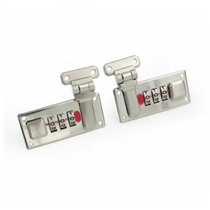 Serrure à <span class=keywords><strong>code</strong></span> de sécurité en alliage de <span class=keywords><strong>zinc</strong></span> brillant de haute qualité, boîte à bijoux, serrure à combinaison à 3 chiffres - Product Image 3