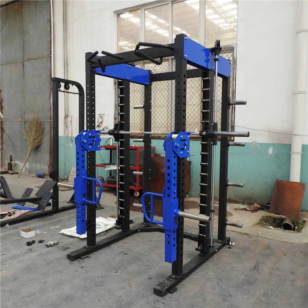 Оборудование для фитнеса в тренажерном зале, многофункциональная стойка с рычажными руками, спортивная машина