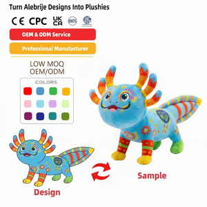 Muñeco de Peluche Personalizado de Alta Calidad, Suave, de Alebrije, Salamandra, Mercancía para Exposiciones Culturales, Hmaster Taba Squishy, Mascota Personalizada - Product Image 1