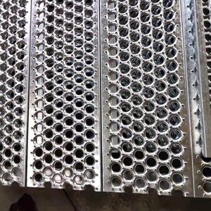 Tùy chỉnh dây thép không gỉ đục lỗ lưới chức năng bảo mật ISO9001 chứng nhận các loại lỗ khác nhau răng cưa chống trượt kim loại - Product Image 1