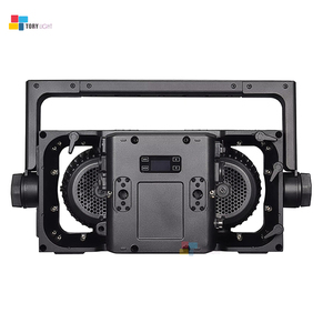 IP65 2ชิ้น300W DMX512 2ตาไฟกระพริบ COB กันน้ำ600W LED PAR RGBA อุปกรณ์ให้แสงสว่างบนเวที - Product Image 6