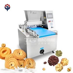 TG full automaticindustrial small walnut butter cookies hard soft biscuits making machine price supplier