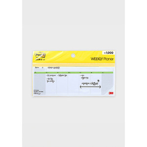 Pianificatore settimanale Post-It 25 fogli prodotto di genere calendario - Product Image 1