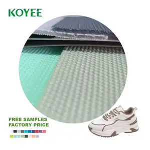 2024 High Quality Embroider Knitted Mesh Ladies Women Sport Run Mesh Fabric Shoe Upper