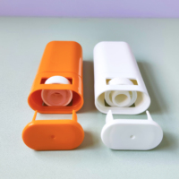 15g/20g plastique PP vide déodorant bâton conteneur ovale torsion vers le haut déodorant Tube soins personnels crème solaire bâton bouteille