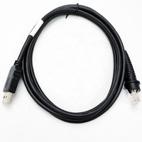 Kustom 3m tembaga murni PS2 ke USB pemindai kode batang kabel Data pembaca kode QR kabel USB dengan Chip KBW untuk Honeywell MS1690 MS7120