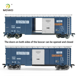 Vagón Refrigerado a Escala HO 1:87 Altamente Detallado para Aficionados a Ferromodelismo y Constructores de Maquetas - Product Image 6