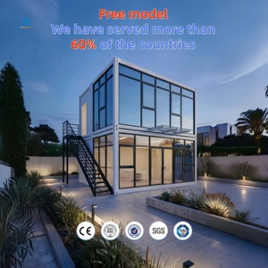 Casa Contenedor utilisée comme bureau portable entièrement câblé pour ordinateur et <span class=keywords><strong>imprimante</strong></span>, <span class=keywords><strong>maison</strong></span> préfabriquée en kit - Product Image 1