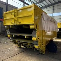 Bac à déchets robuste XINTUO / Conteneur à déchets / Bac à ferraille / Conteneur à déchets à roulettes
