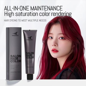 HAOXIN Crema Colorante Permanente Professionale 100ml <span class=keywords><strong>Senza</strong></span> <span class=keywords><strong>Ammoniaca</strong></span> a Base Botanica per Tutti i Tipi di <span class=keywords><strong>Capelli</strong></span> e Tonalità Vibranti - Product Image 6