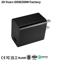 Chargeur rapide de type C PD de haute qualité, charge rapide pour iPhone 13 14, vente en gros de chargeurs PD 20W avec certificat UL ETL